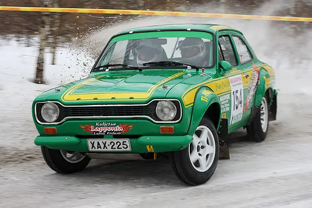 Ford Escort rally car