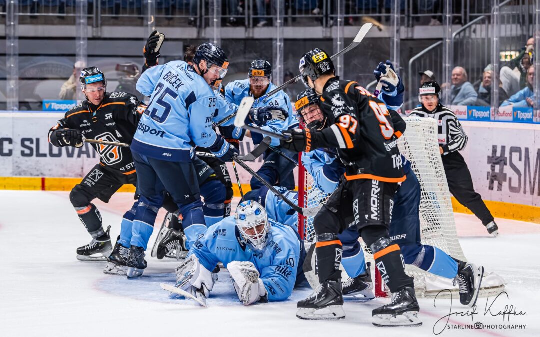 HC Slovan Bratislava zdolal HC Košice 3:0: Junca držal čisté konto
