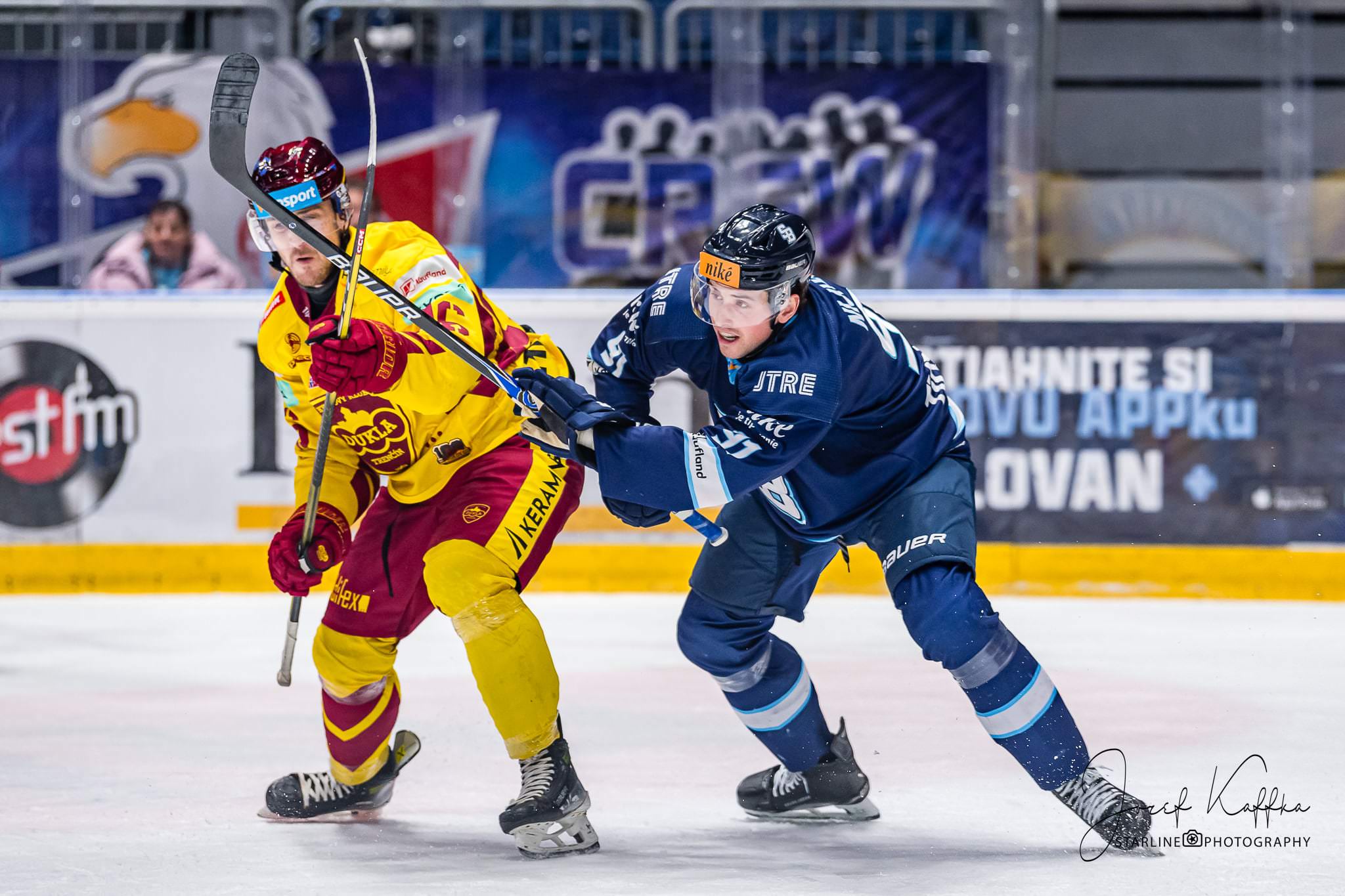 HC Slovan Bratislava - HK Dukla Trenčín, fotograf Bratislava