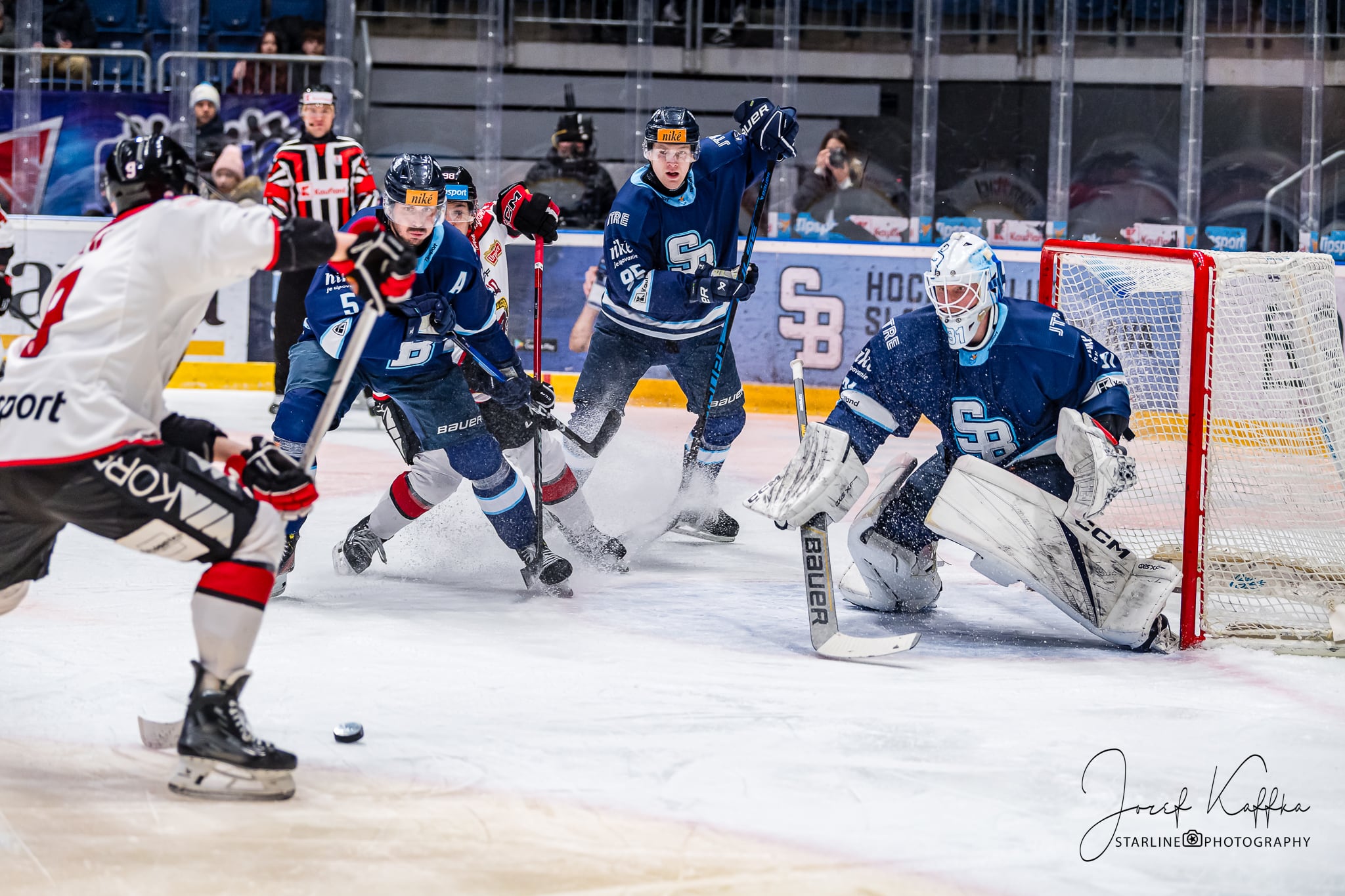 HC Slovan Bratislava - HC MONACObet Banská Bystrica, fotograf Bratislava