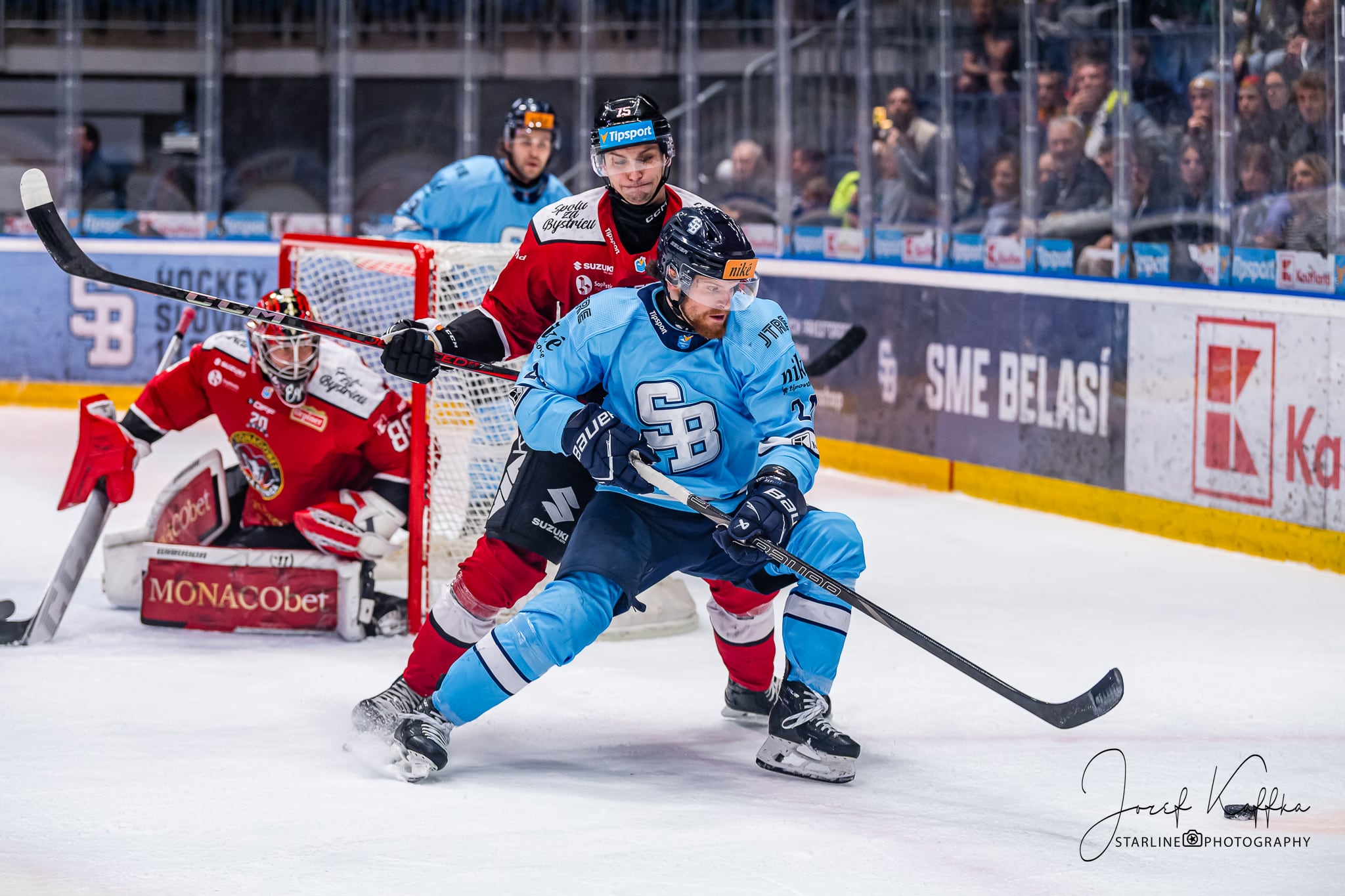 Fotoreport: Bystrica vzdorovala, no HC Slovan zvíťazil 4:3