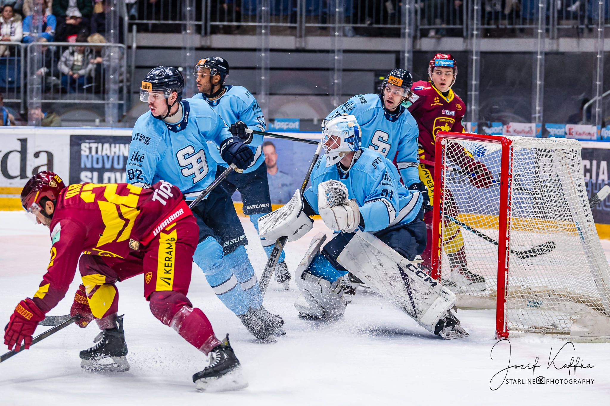 HC Slovan Bratislava - HK Dukla Trenčín, fotograf Bratislava