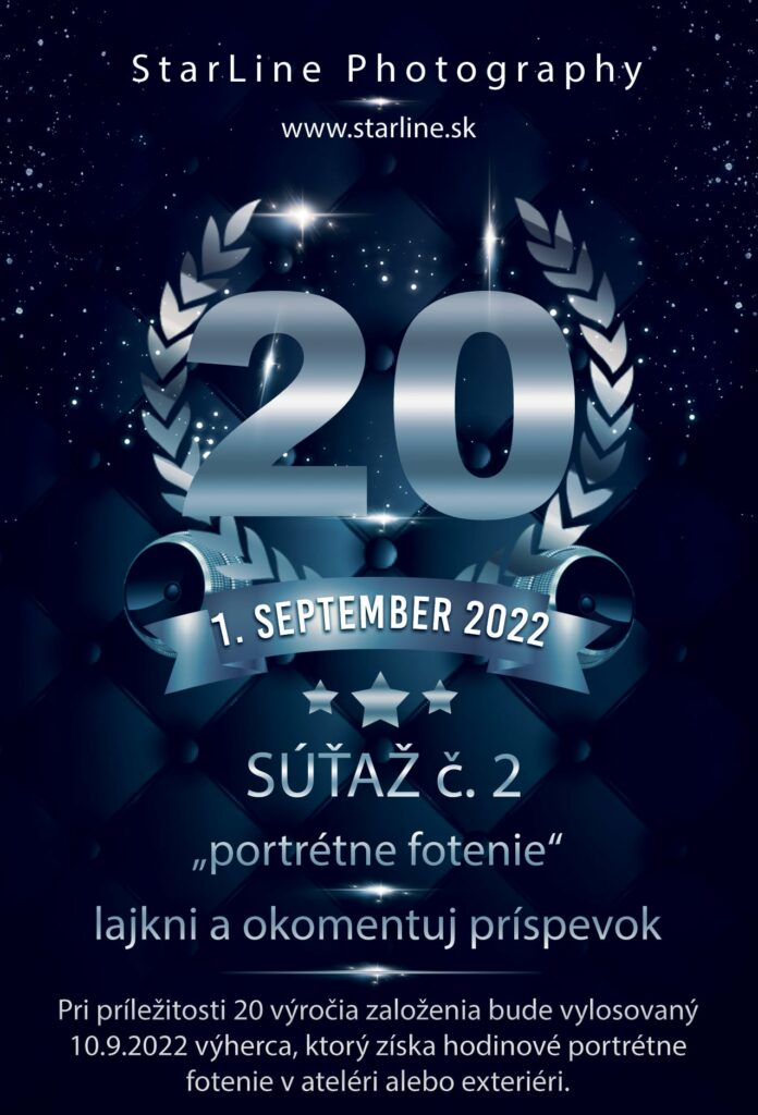 Súťaž číslo 2 k 20. výročiu založenia firmy StarLine